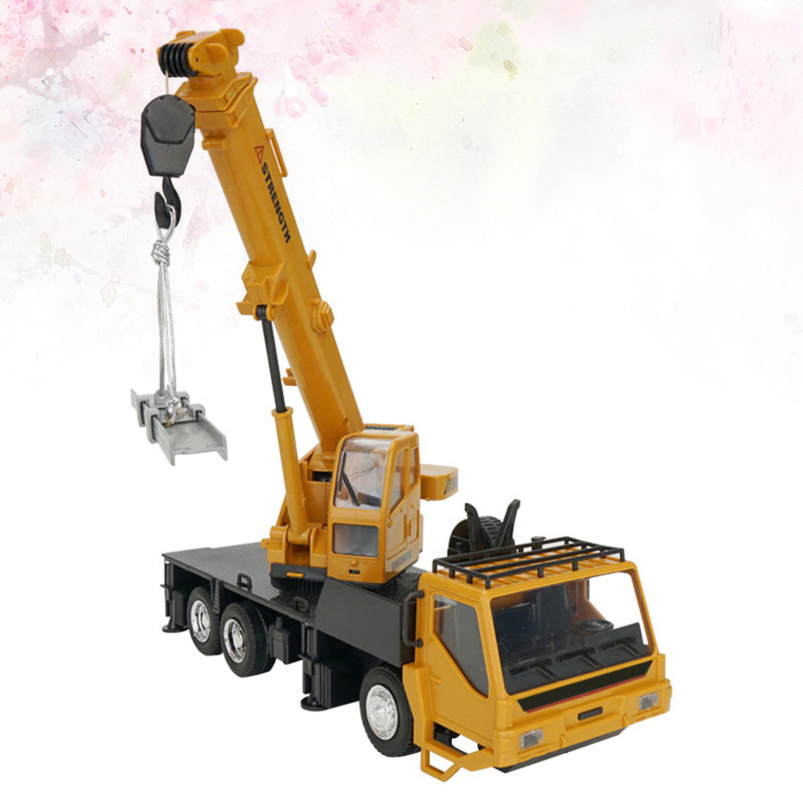 Kids Education Degree - Kendaraan Teknik Remote Control Crane Pengangkat