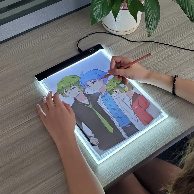 Kids Education Tablets - Papan Gambar LED dengan 3 Tingkat