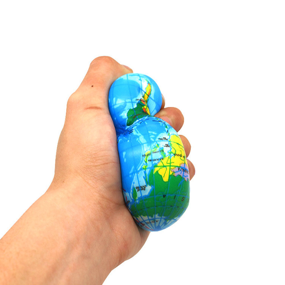 Educational Globe For Kids - 6 Buah Bola Penghilang Stres Mainan