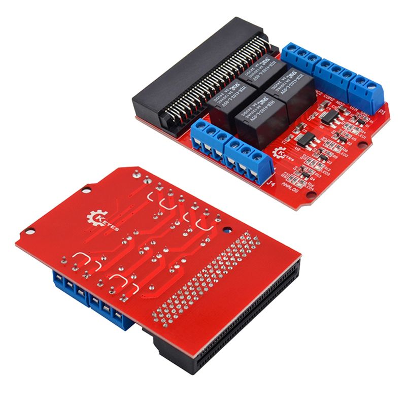 Kids Education Channel - Modul Relay 4 Saluran SCLS Microbit