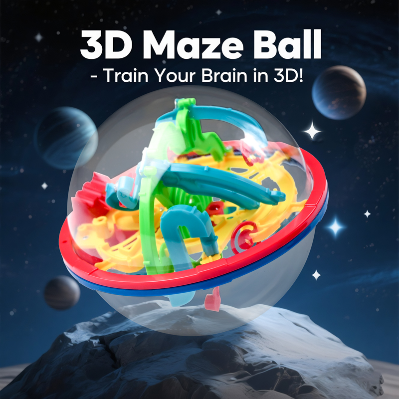 Educational Globe For Kids - Bola Ajaib 3D Labirin Asah Otak