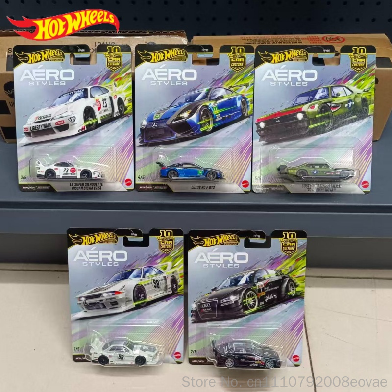 Mattel Toy Hot Wheels - Hot Wheels Aero Styles Premiums Series
