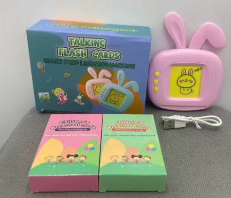 Kids Education Words - Pembaca Kartu Flash Berbicara Kelinci Lucu