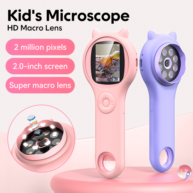 Kids Education Video - Mikroskop Optik Anak Mini dengan Fungsi
