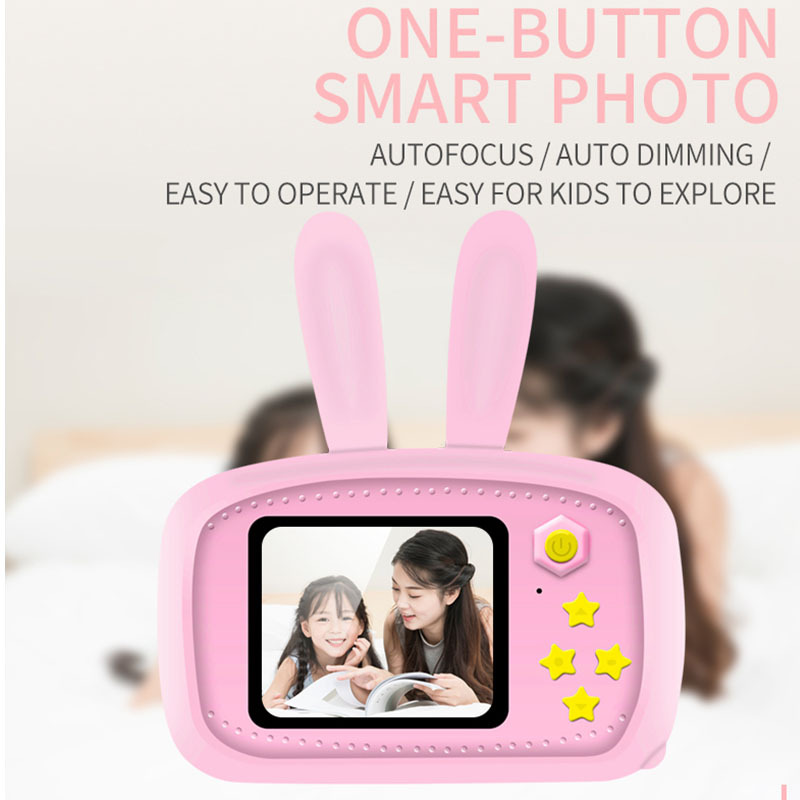 Kamera Mini kartun kelinci 2 i - Kids Education Video ulasan dan harga