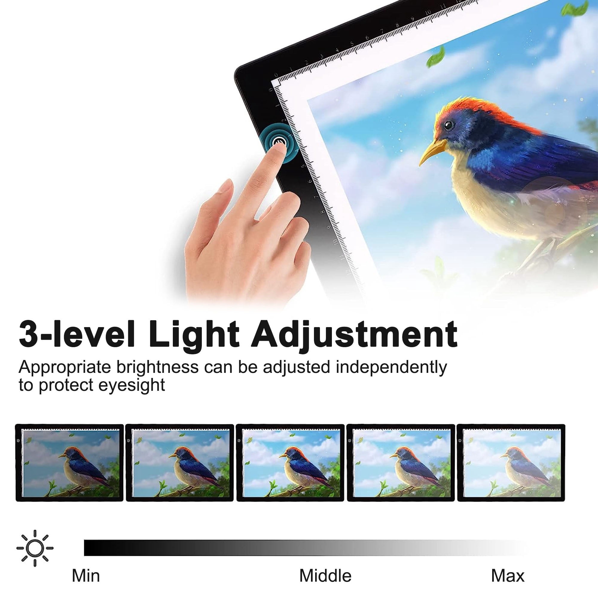 Papan Gambar LED dengan 3 Ting - Kids Education Tablets ulasan dan harga