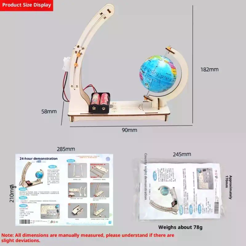 DIY 1 Set Kit Sains Model Bumi - Educational Globe For Kids ulasan dan harga