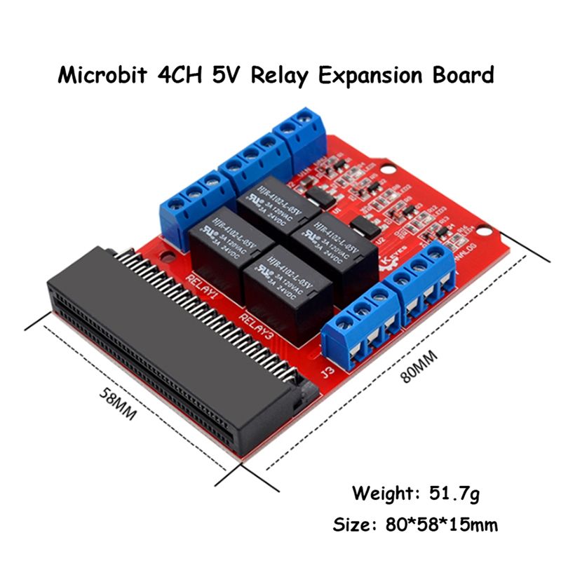 Modul Relay 4 Saluran TCE Micr - Kids Education Channel ulasan dan harga