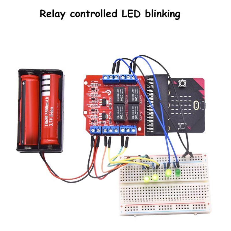 Modul Relay 4 Saluran SCLS Mic - Kids Education Channel ulasan dan harga