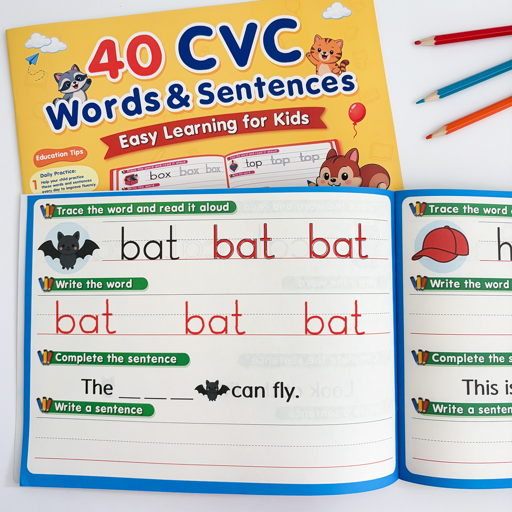 Buku Kerja Membangun Kalimat K - Kids Education Words ulasan dan harga