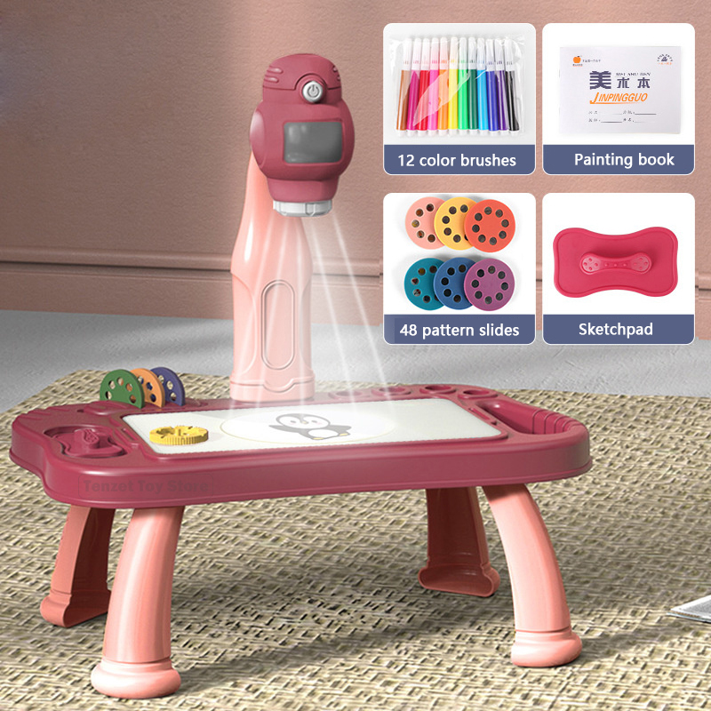 Proyektor Pintar Set Meja Luki - Kids Education Tablets ulasan dan harga