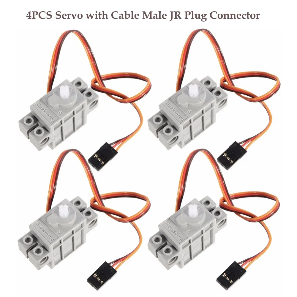 4 Buah Servo Geekservo Abu-abu - Kids Education Degree ulasan dan harga