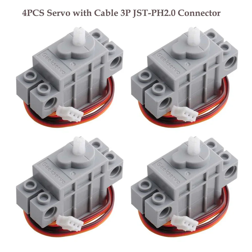 4 Buah Servo Geekservo Abu-abu - Kids Education Degree ulasan dan harga