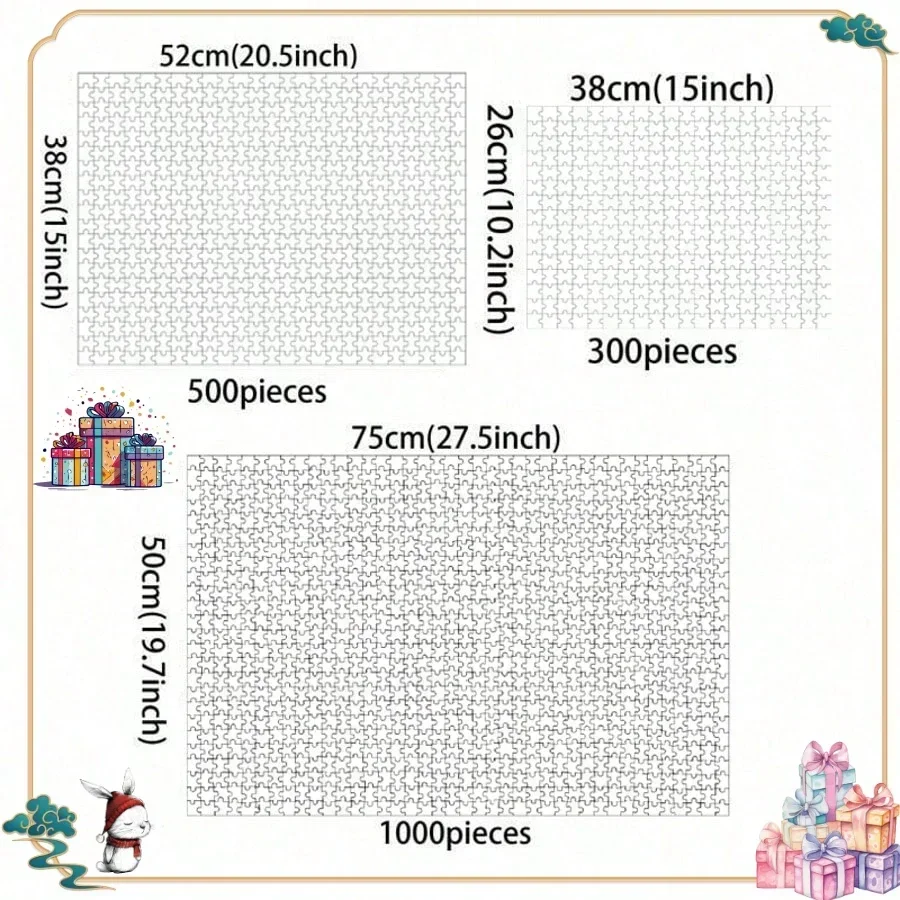 120/300/500/1000 Buah Teka-tek - Puzzle Map World ulasan dan harga