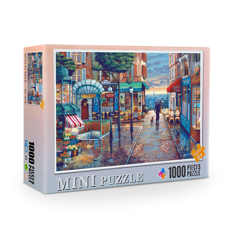 Puzzle Jigsaw Mini 1000 bagian - Puzzle Map World ulasan dan harga