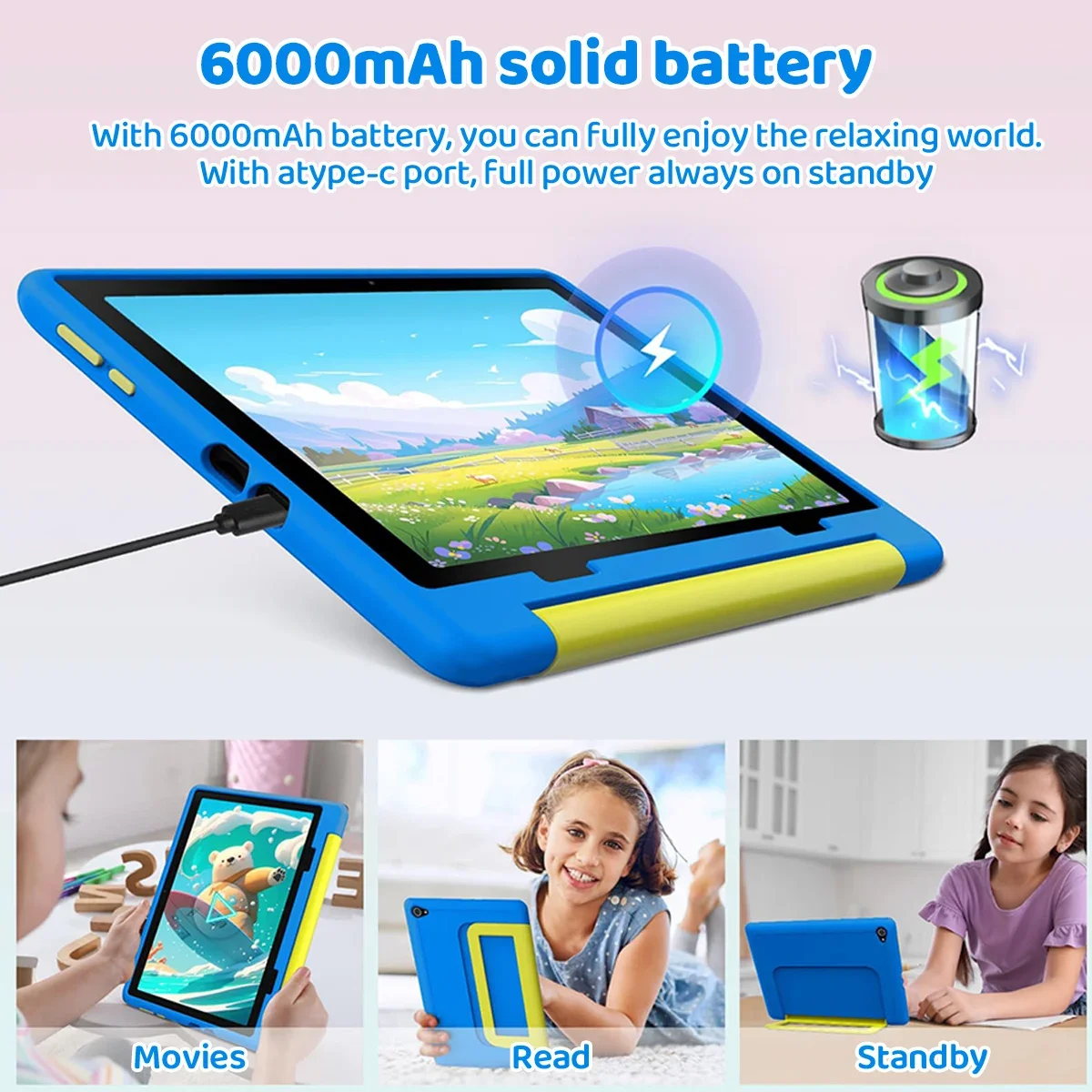 Tablet Anak Terbaru Android 16 - Kids Education Tablets ulasan dan harga