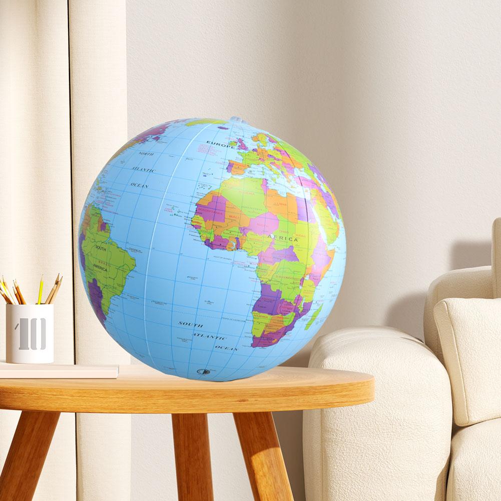 12/16 Inci Bola Pantai Tiup Be - Educational Globe For Kids ulasan dan harga
