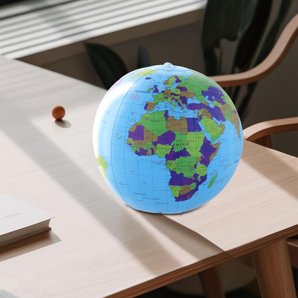 12/16 Inci Bola Pantai Tiup Be - Educational Globe For Kids ulasan dan harga