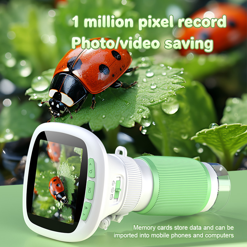 Mikroskop Digital Portabel Gen - Kids Education Video ulasan dan harga