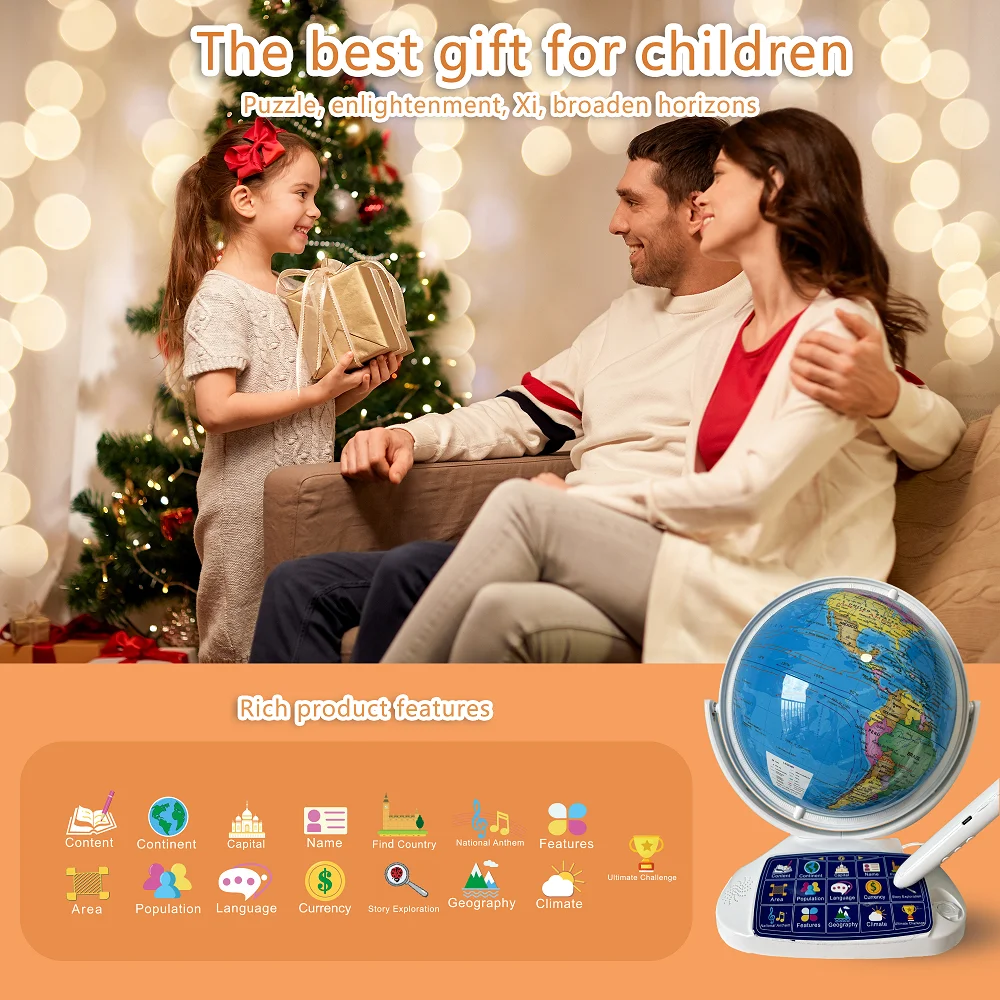 Bola Dunia Interaktif AR untuk - Educational Globe For Kids ulasan dan harga